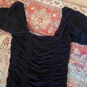Free People Polka Dot Mini Dress